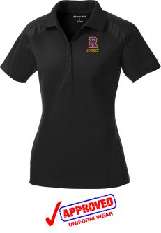 Sport-Tek Ladies Dri-Mesh Pro Polo, Black